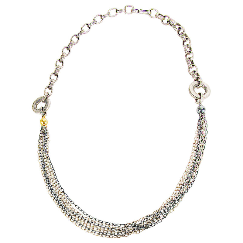 Brand New Gurhan Chain Necklace Sterling Silver Msrp 4,325 925