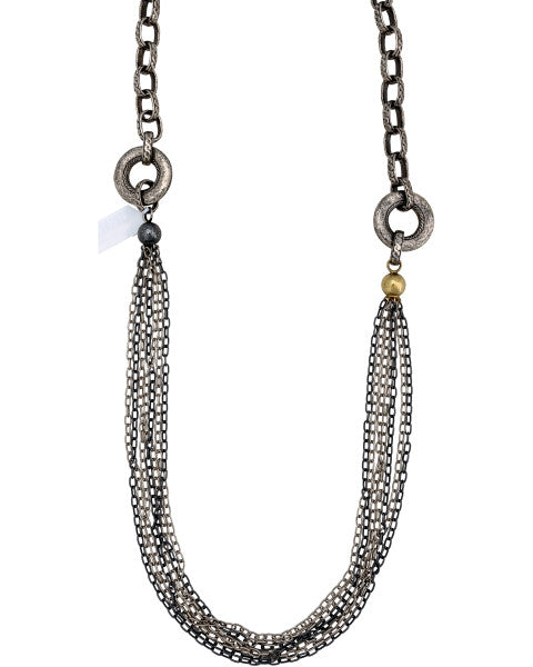 Brand New Gurhan Chain Necklace Sterling Silver Msrp 4,325 925