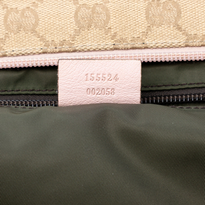 GG Canvas Web Tote - Image 5