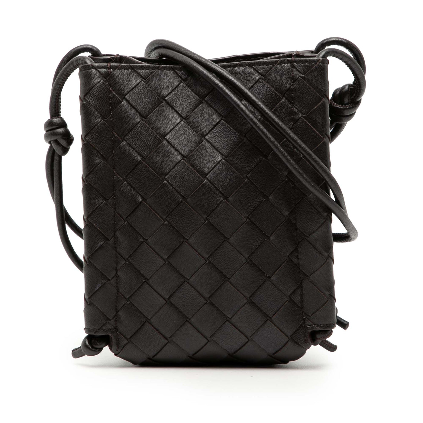 Mini Nappa Intrecciato The Knot Crossbody - Image 1