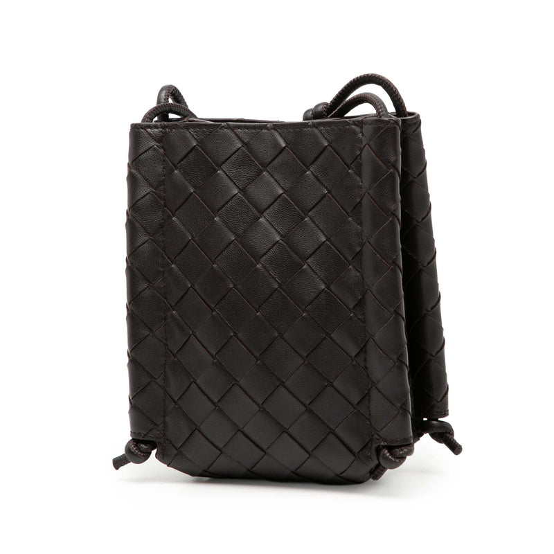 Mini Nappa Intrecciato The Knot Crossbody - Image 2