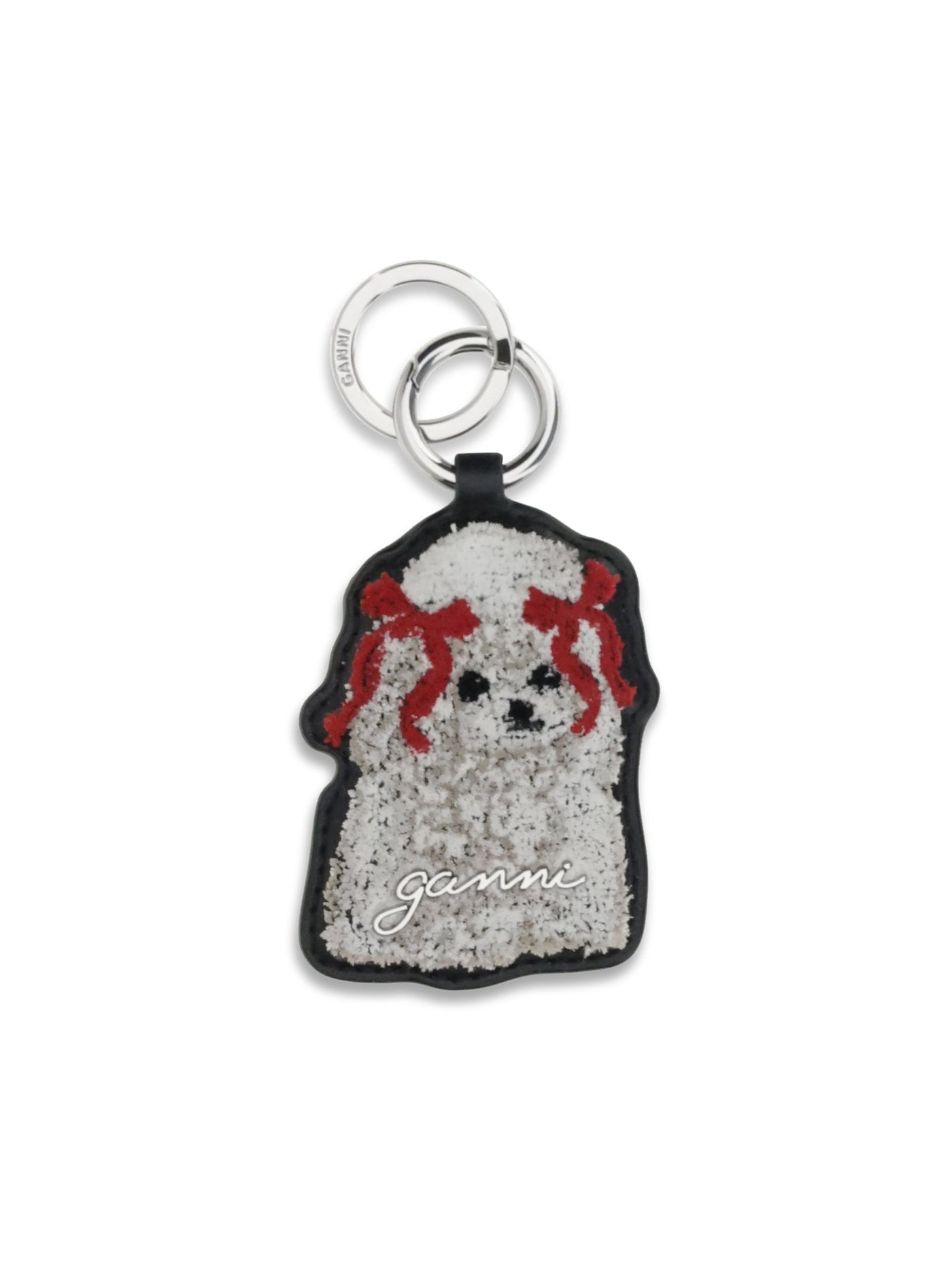 Poodle Key Ring Black Keyrings E Chains