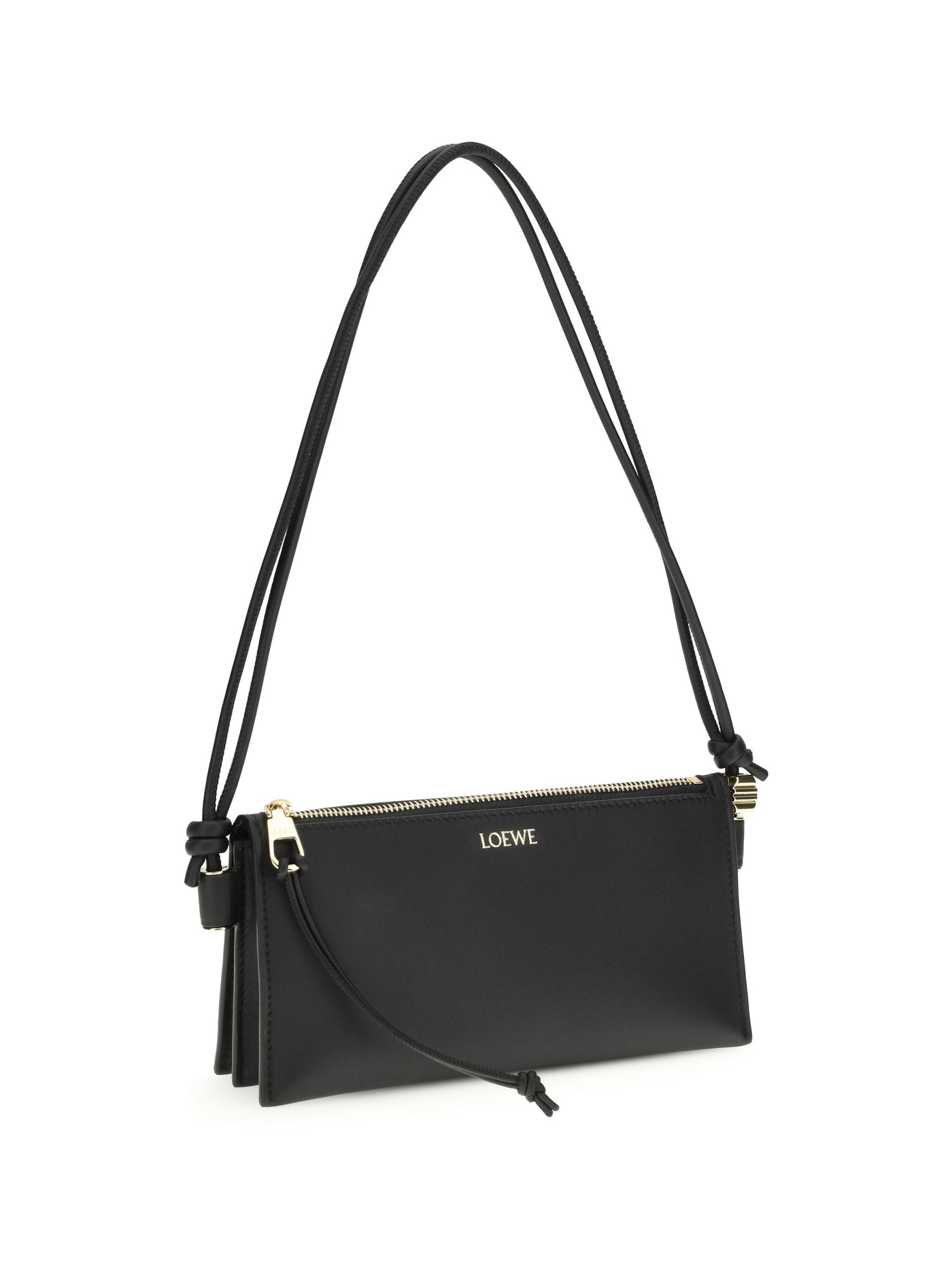 Loewe Joya Crossbody Bag — Black Calf Leather