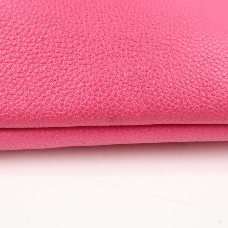 Gucci Logo Drawstring Printed Leather Pink Bag
