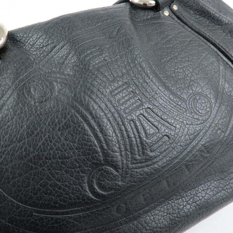 Celine Macadam Leather Black Bag