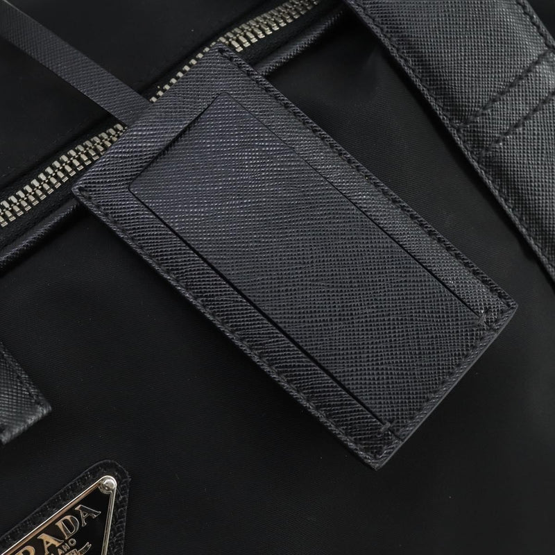 Prada Suitcase Re-Nylon And Saffiano Black Bag