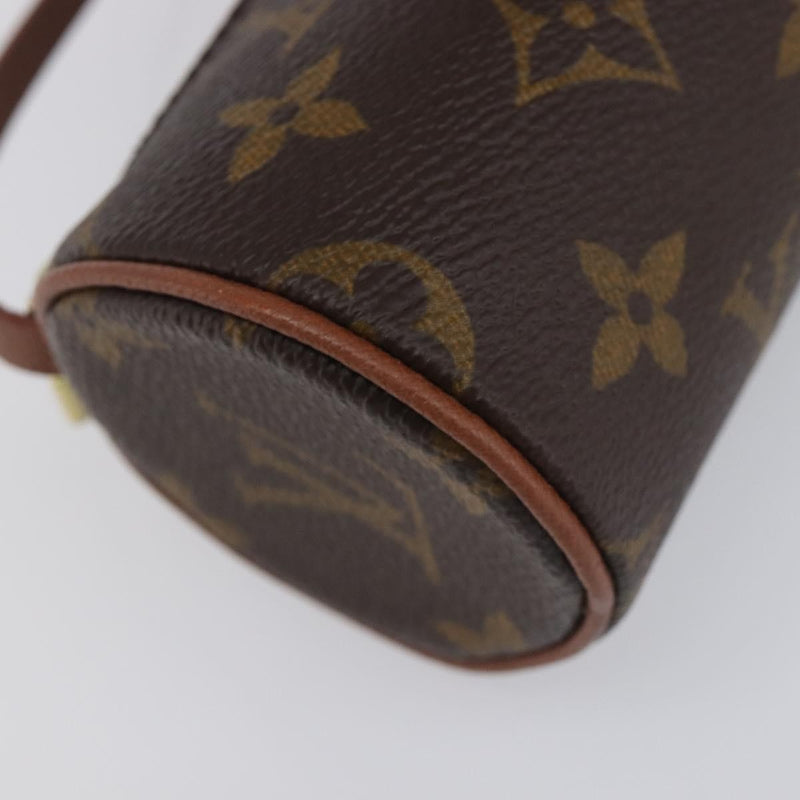 Louis Vuitton Papillon Pochette Monogram Canvas Brown Bag