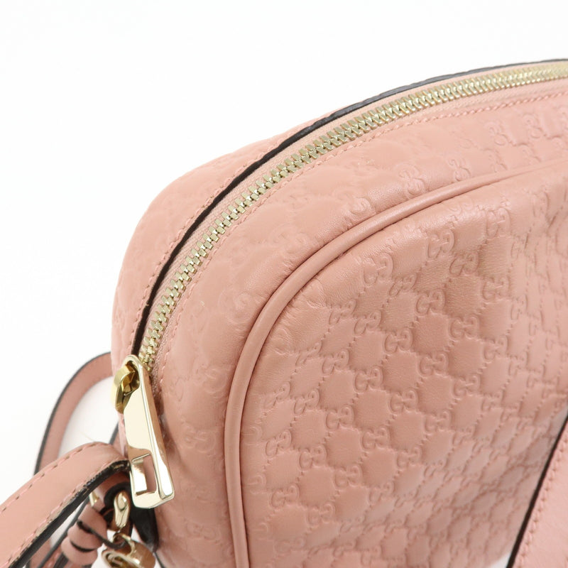 Gucci Bree Disco Microguccissima Leather Pink Bag