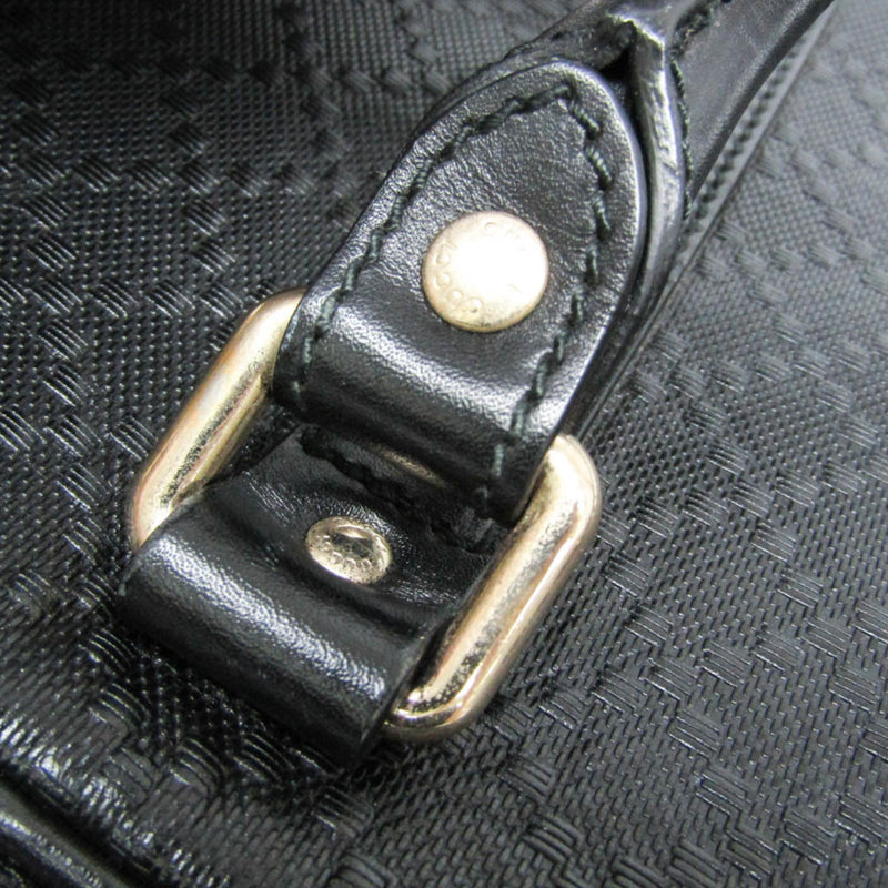 Gucci Bright Convertible Diamante Leather Black Bag