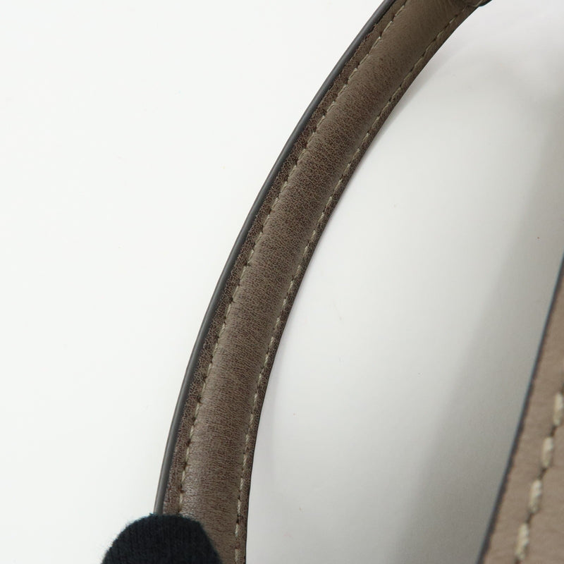 Fendi Peekaboo Iseeu Leather Gray Bag
