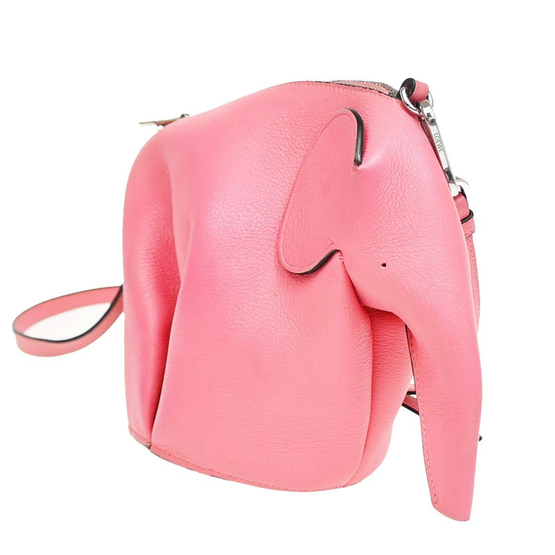 Loewe Elephant Leather Pink Bag