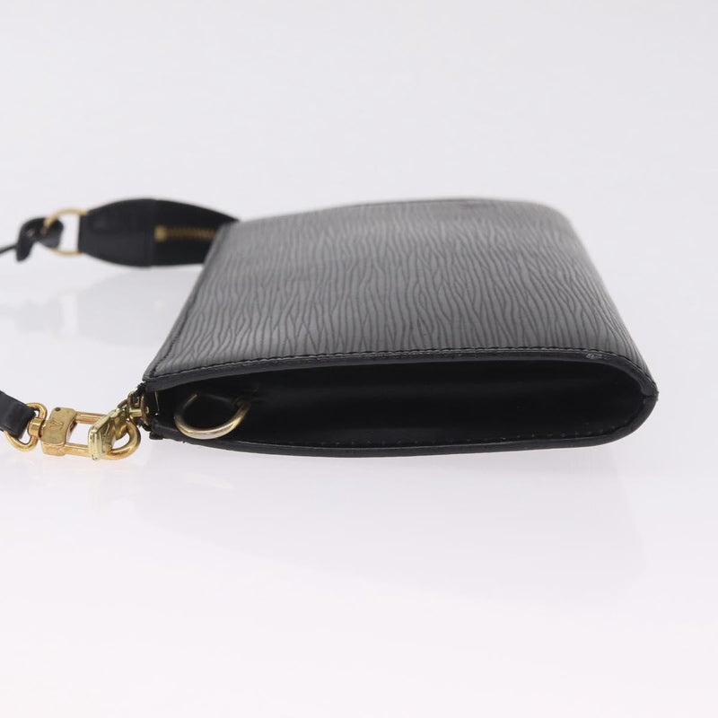 Louis Vuitton Pochette Accessoires Epi Leather Black Bag
