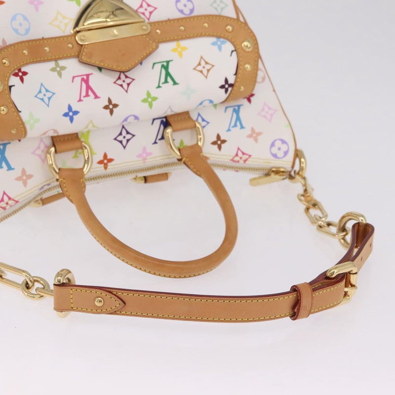 Louis Vuitton Rita Monogram Multicolor White Canvas Bag