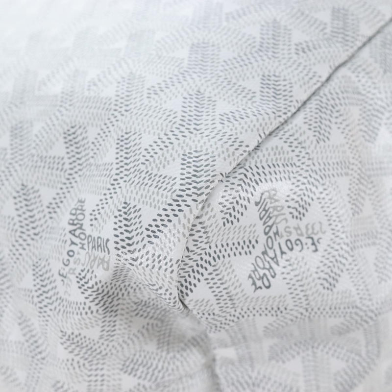 Goyard Boheme Hobo Iridescent Coated Canvas White