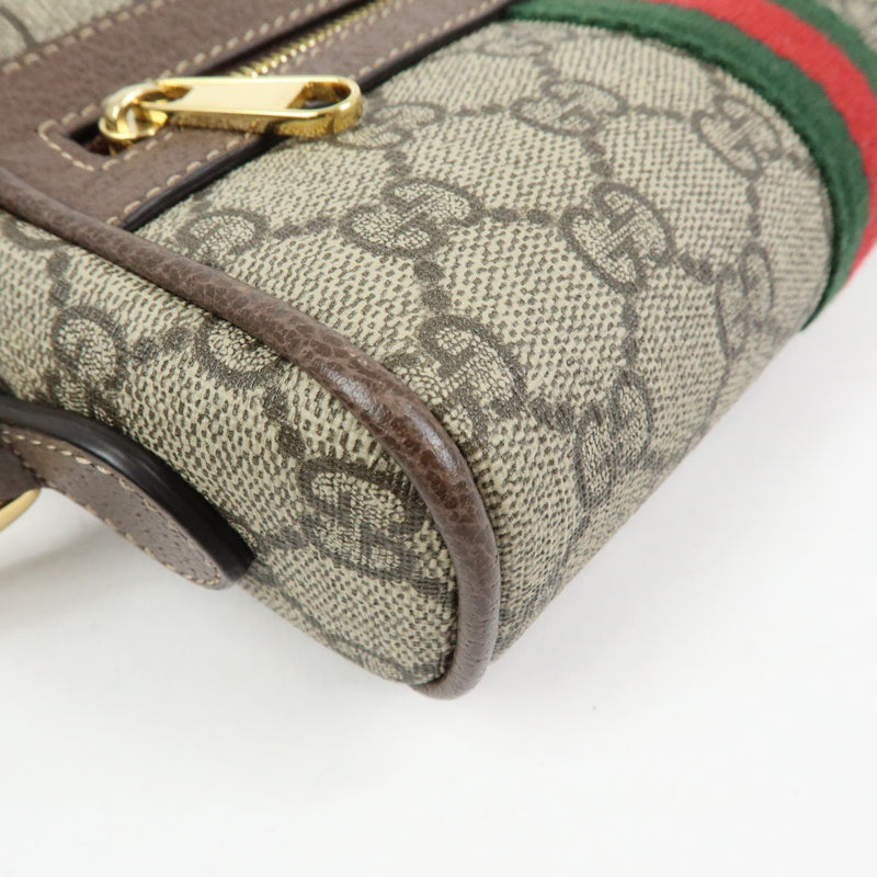 Gucci Ophidia Gg Coated Canvas Beige Bag