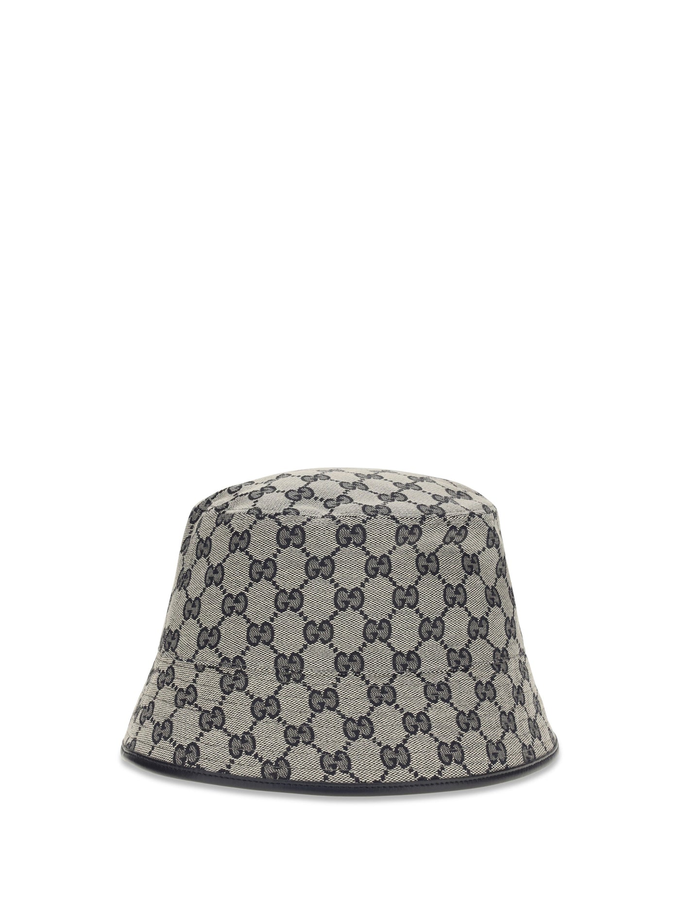 Gucci 8757403hbnh Gg Canvas Bucket Hat — Blue Polyester; Cotton; Polyamide