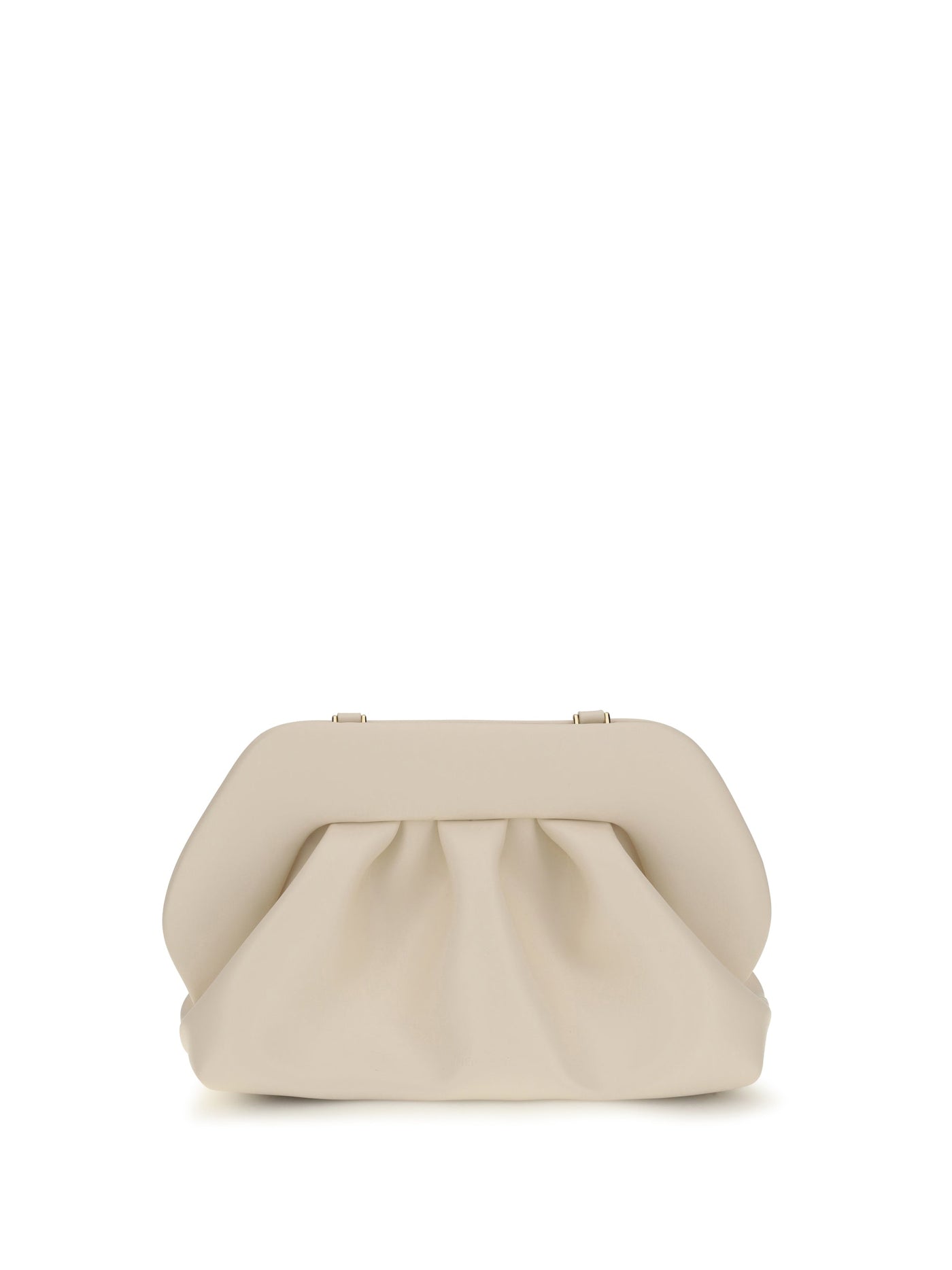 Themoirè Bios Clutch — Beige