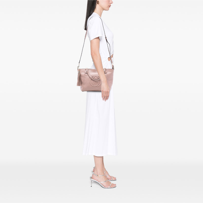 Small Calfskin Soho Cellarius Satchel - Image 7