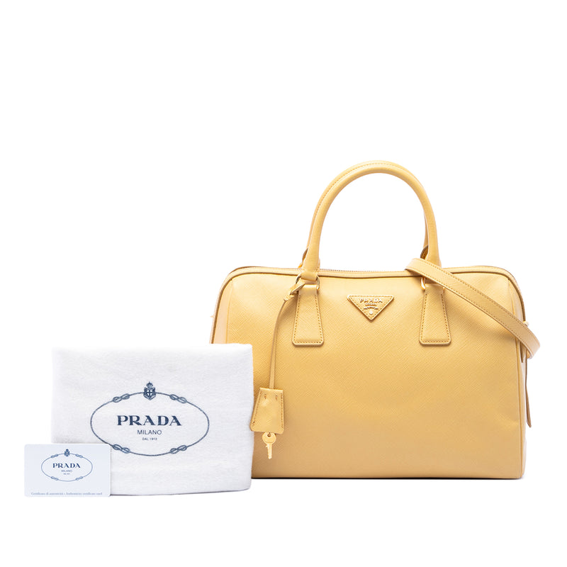 Saffiano Lux Boston Bag - Image 7