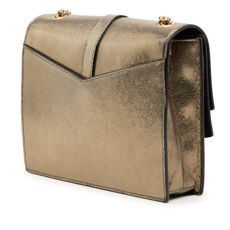 Medium Metallic Leather Monogram Sulpice Crossbody - Image 2