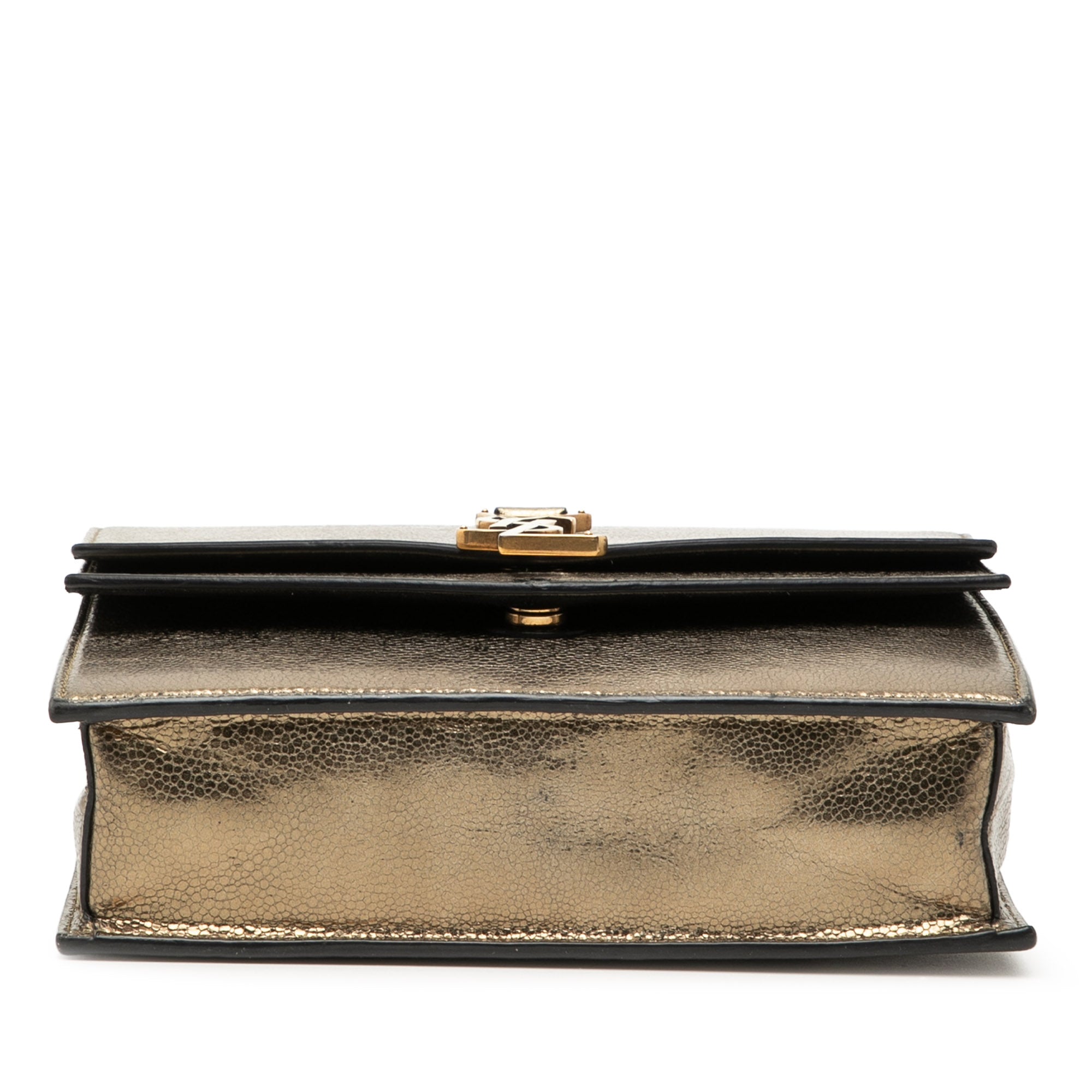 Medium Metallic Leather Monogram Sulpice Crossbody - Image 3