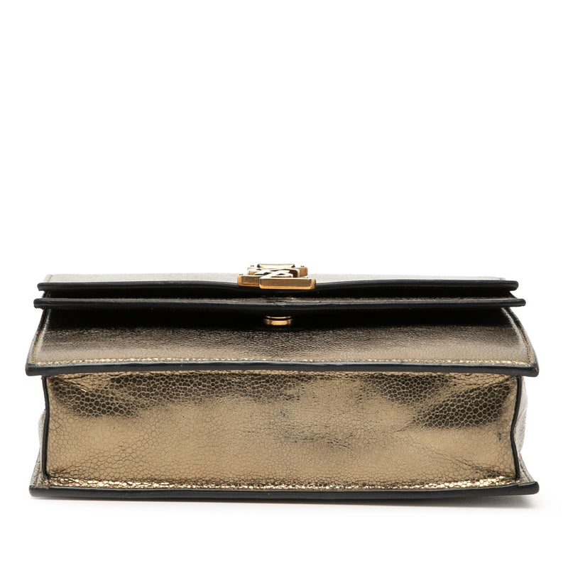 Medium Metallic Leather Monogram Sulpice Crossbody - Image 3