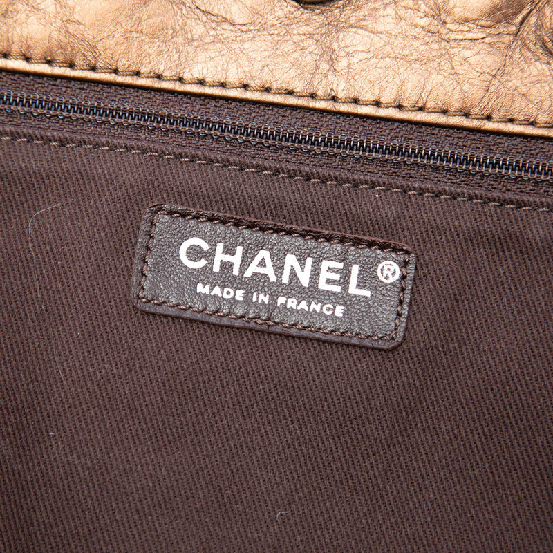 Distressed Calfskin Shopping In Moscow Tote - Image 5