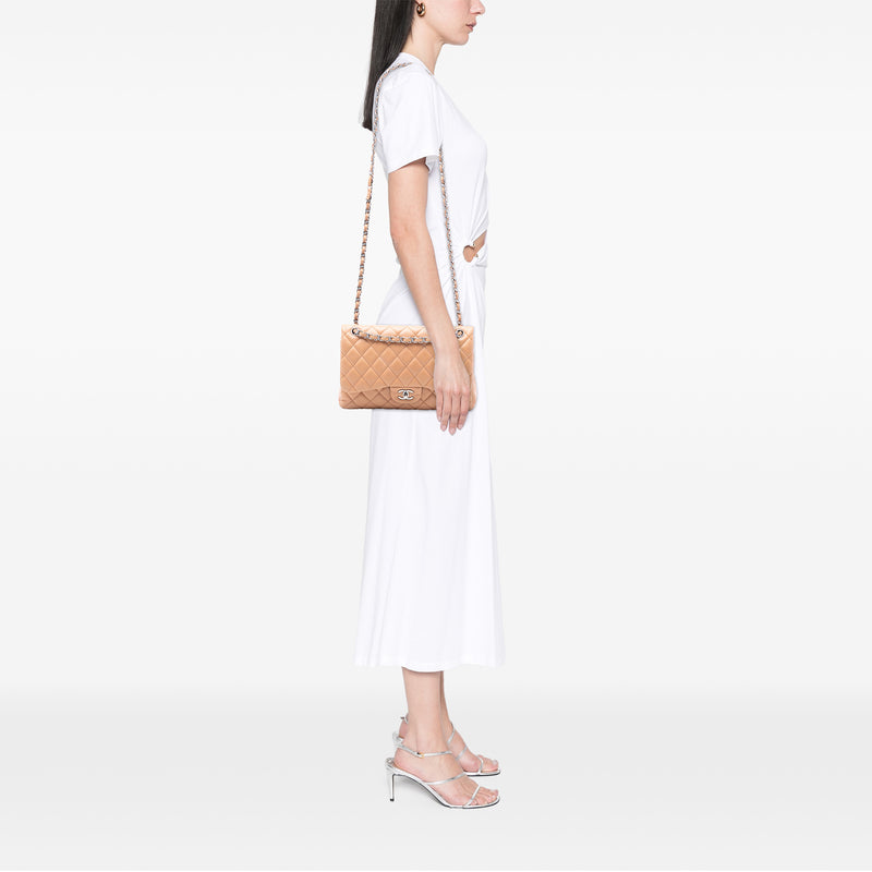 Jumbo Classic Caviar Double Flap - Image 7