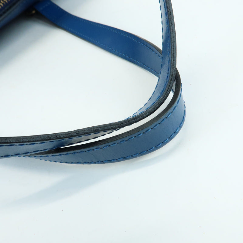 Louis Vuitton Soufflot Epi Leather Blue Bag