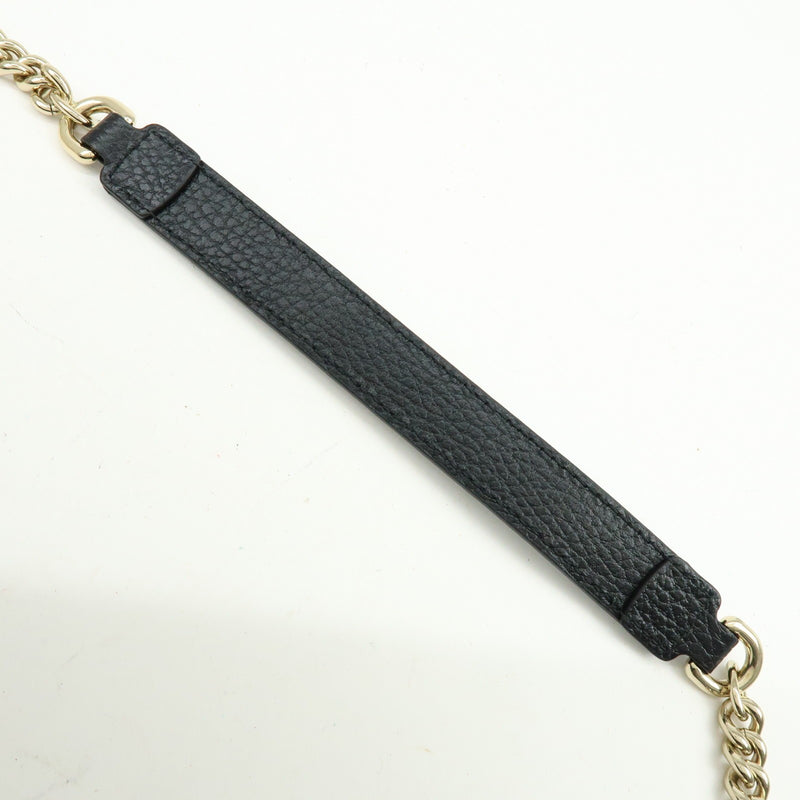 Gucci Interlocking Leather Black Bag