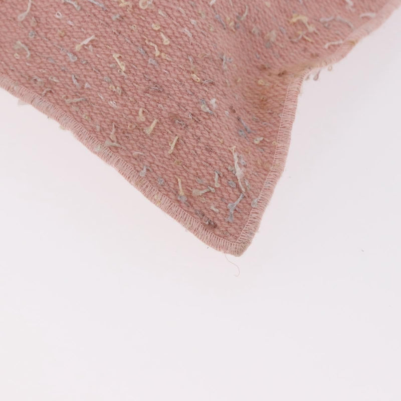 Chanel Shoulder Suede Patchwork Pink Tweed Bag