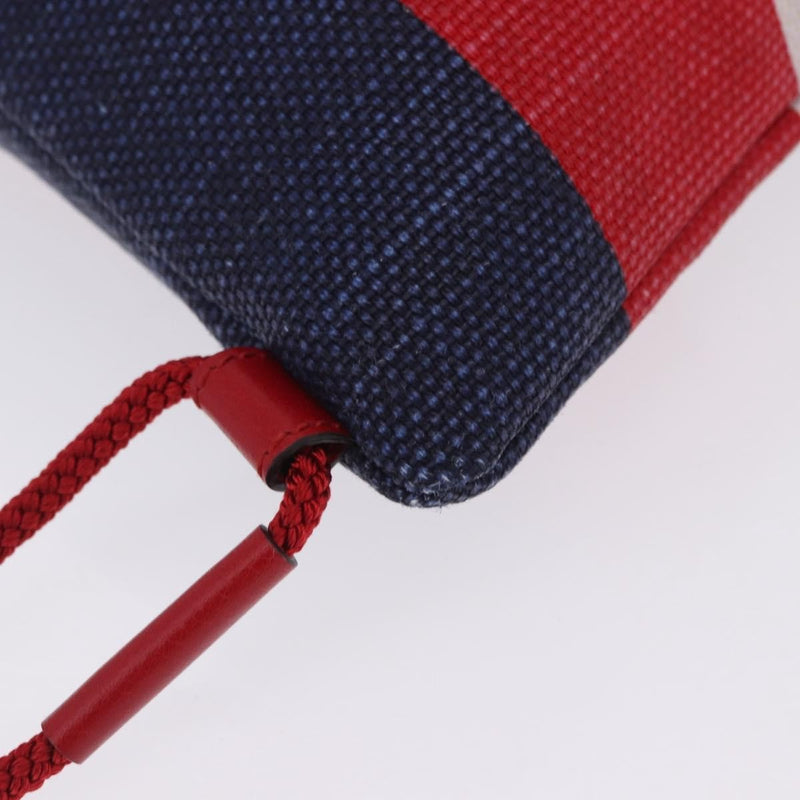 Gucci Logo Drawstring Striped Canvas Multicolour Bag