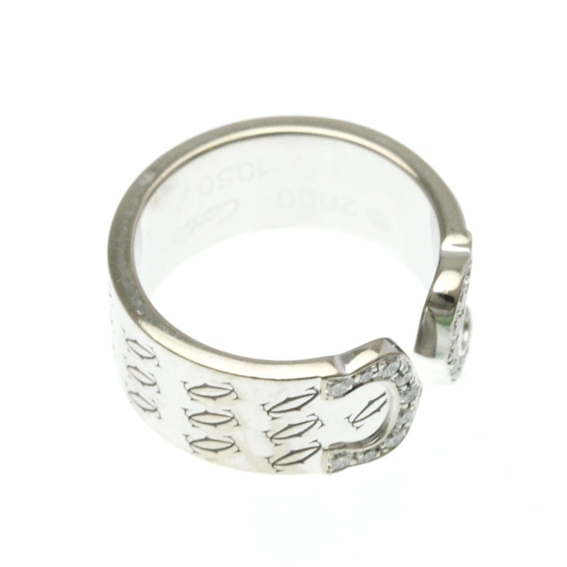 Cartier 2c De 18k White Gold Silver White_gold Jewelry