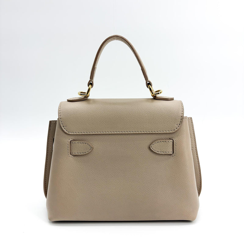 Louis Vuitton Lockme Ever Leather Beige Bag