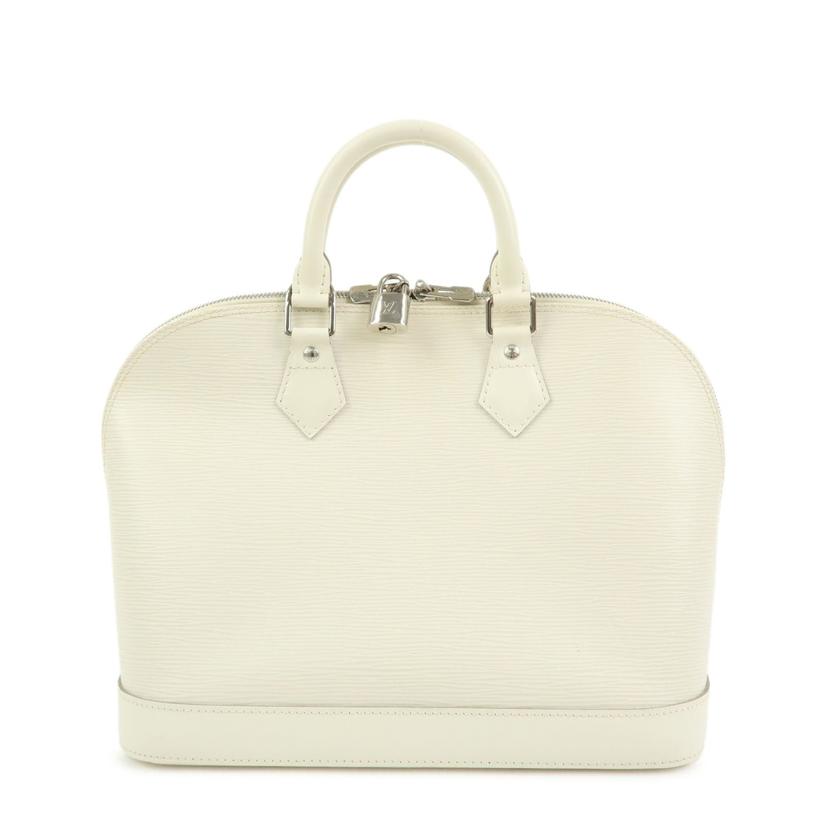 Louis Vuitton Alma Epi Leather White Bag