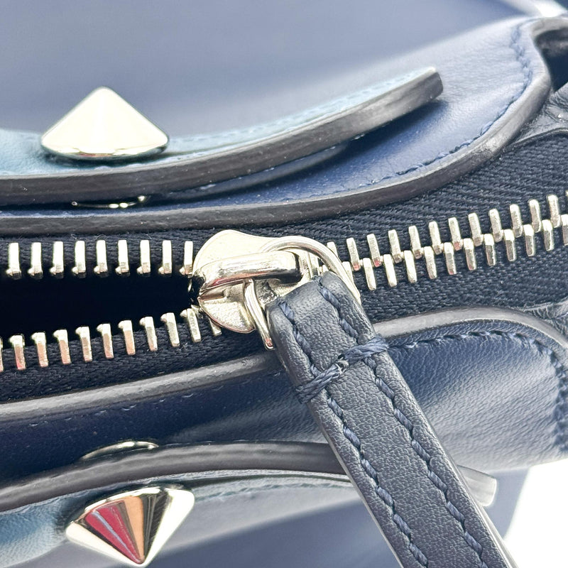Fendi Selleria By The Way Satchel Leather White Calfskin