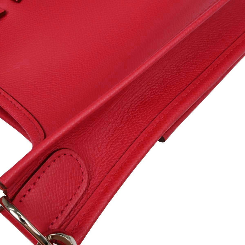 Hermes Evelyne Bag Gen Iii Epsom Red Leather