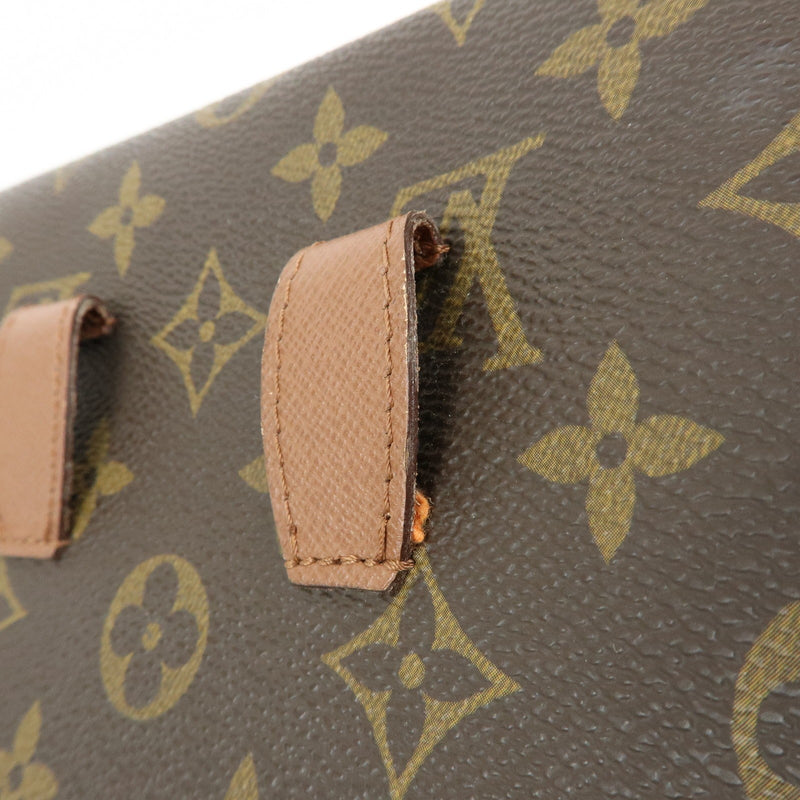 Louis Vuitton Pochette Arche Waist Monogram Canvas Brown Bag