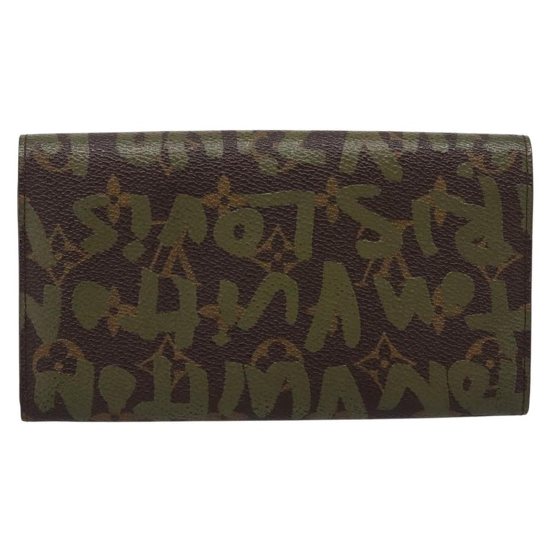 Louis Vuitton Sarah Limited Edition Monogram Graffiti Khaki Canvas Accessory