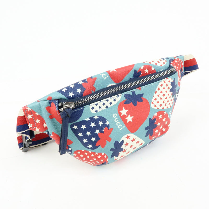 Gucci Childrens Belt Printed Coated Canvas Multicolour Bag