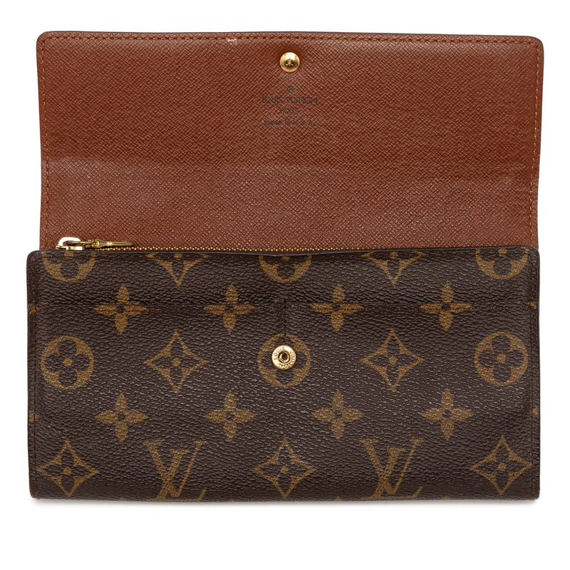 Monogram Sarah Long Wallet - Image 7