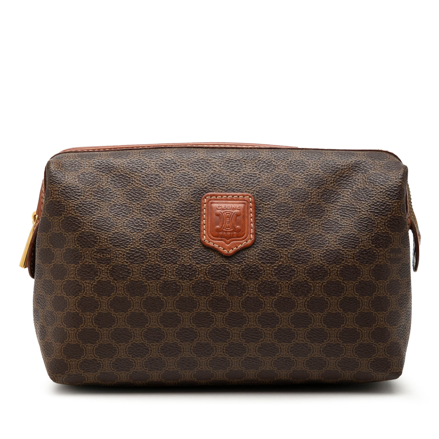 Macadam Coated Canvas Cosmetic Pouch - Image 1