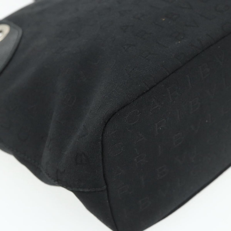 Bvlgari Logomania Canvas Black Bag