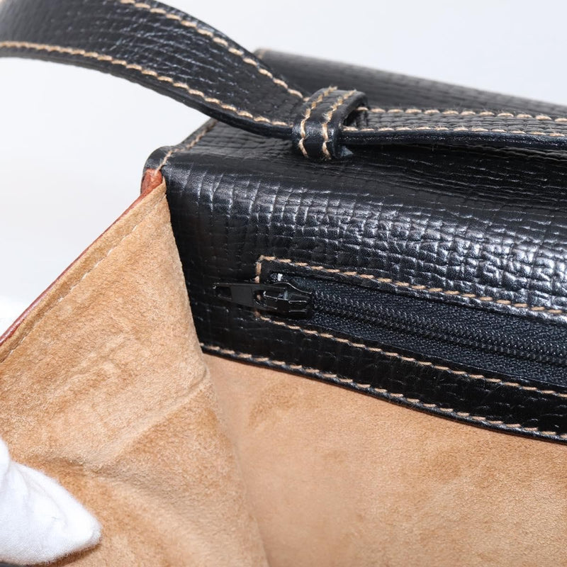 Loewe Barcelona Leather Black Bag