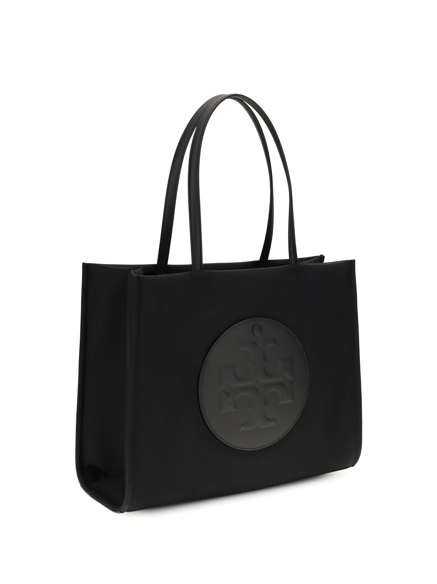 Tory Burch Ella Tote Bag — Black Polyamide