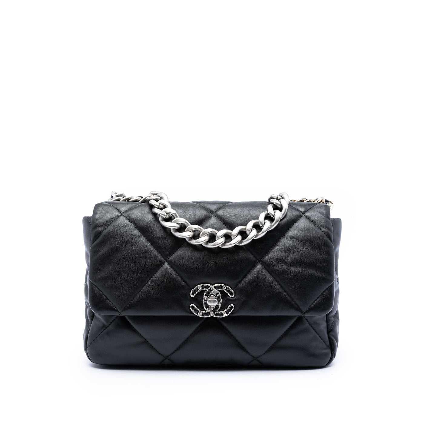 Large Lambskin 19 Flap - Image 1