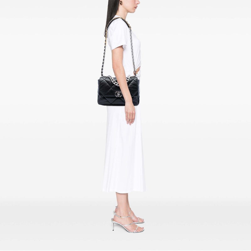 Large Lambskin 19 Flap - Image 5