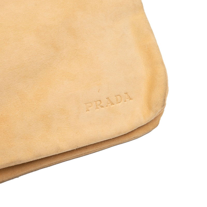 Suede Chain Pochette - Image 3