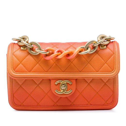 Small Quilted Caviar Sunset On The Sea Flap - Image 1