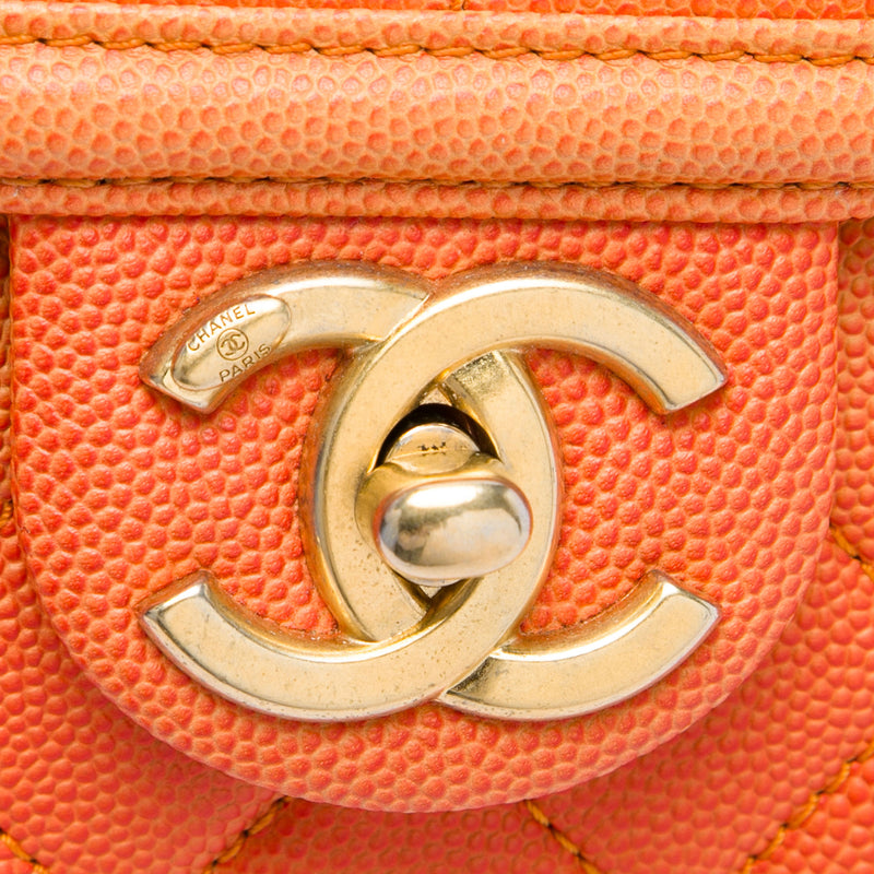 Small Quilted Caviar Sunset On The Sea Flap - Image 5